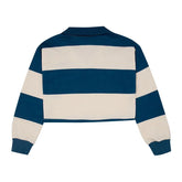 Camibuso Crop En Rayas